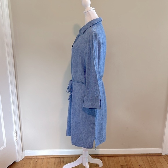 Lilly Pulitzer Pilar Tunic 3/4 Sleeve Linen Dress
Beckon Blue Size Small - Picture 10 of 13